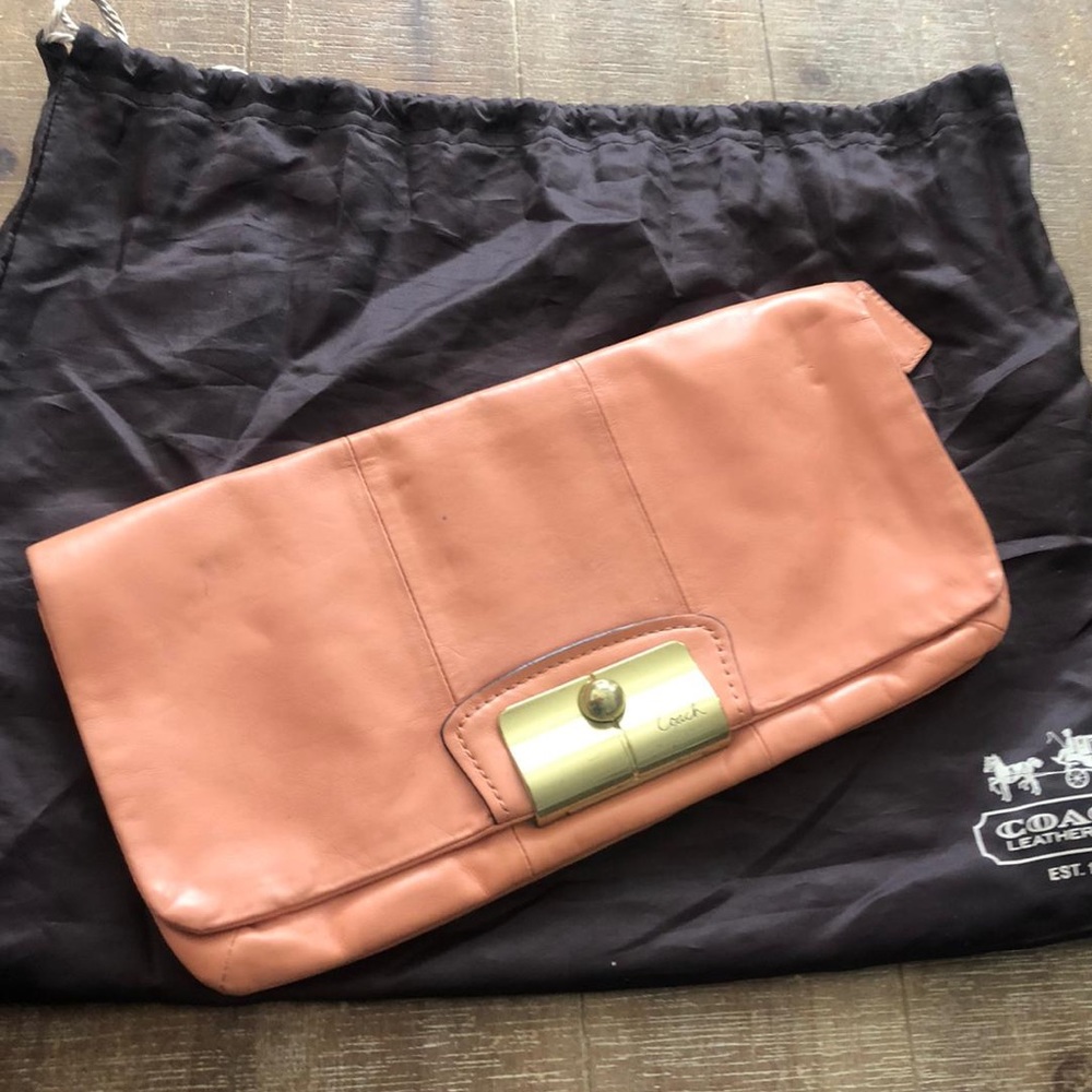 Authentic Coach Clutch